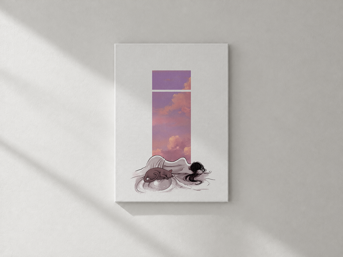 The Sky We Wear - Dusk (Canvas)